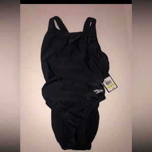 CR Speedo Pro LT Competitive One-Piece Swimsuit - Women's Size 30 - Black NEW